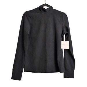 Beyond Yoga Spacedye Captivating Turtleneck Pullover Darkest Night Athleisure L